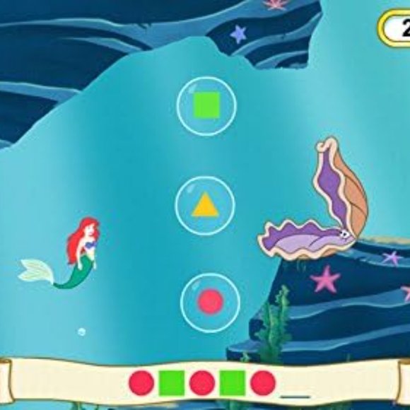 LeapFrog Disney The Little Mermaid Learning Game (for LeapPad Platinum, LeapPad - Picture 6 of 9